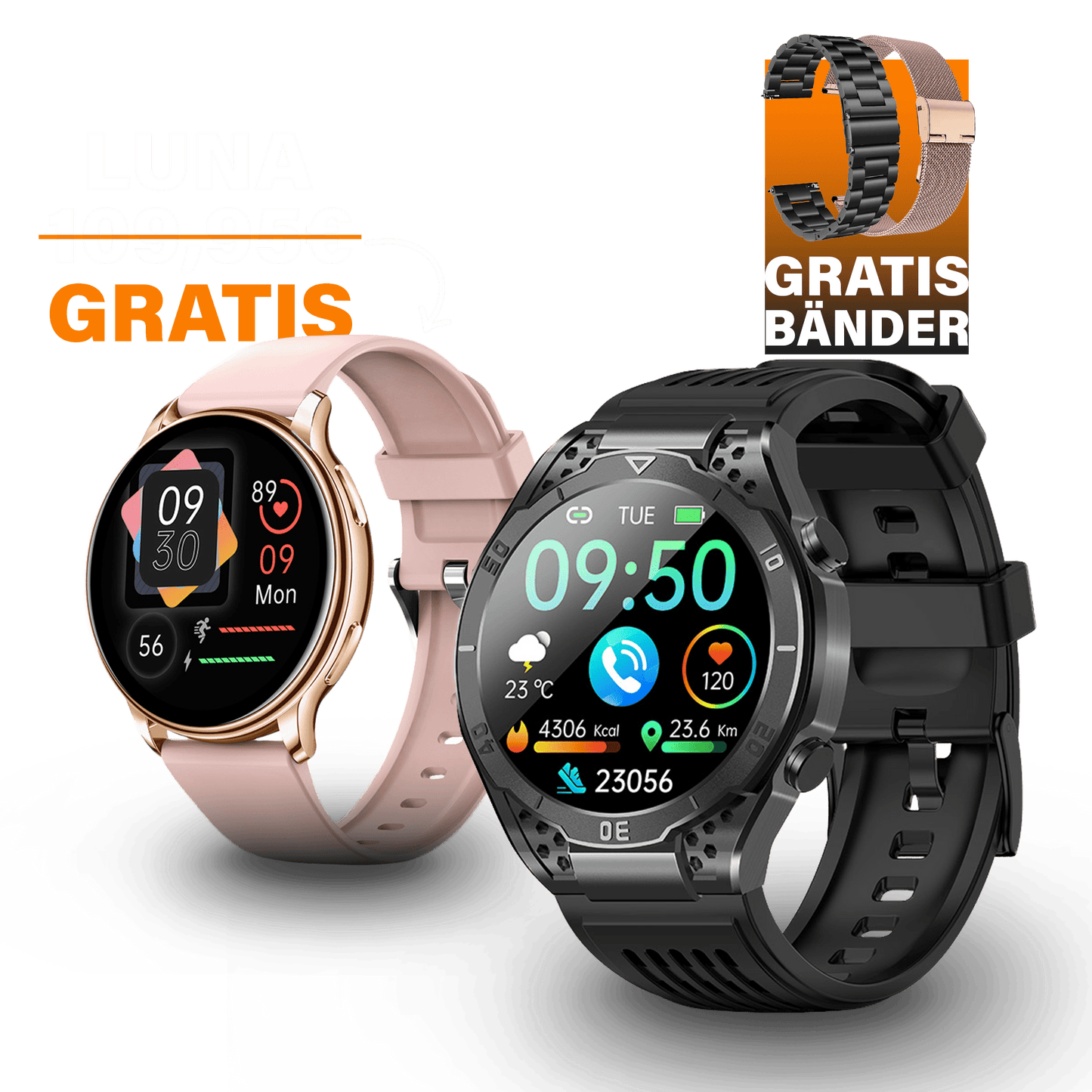 Apollo + Gratis Luna Smartwatch