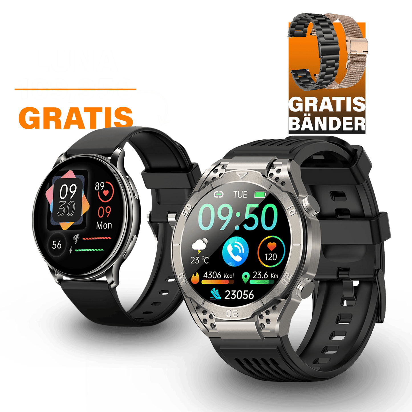 Apollo + Gratis Luna Smartwatch