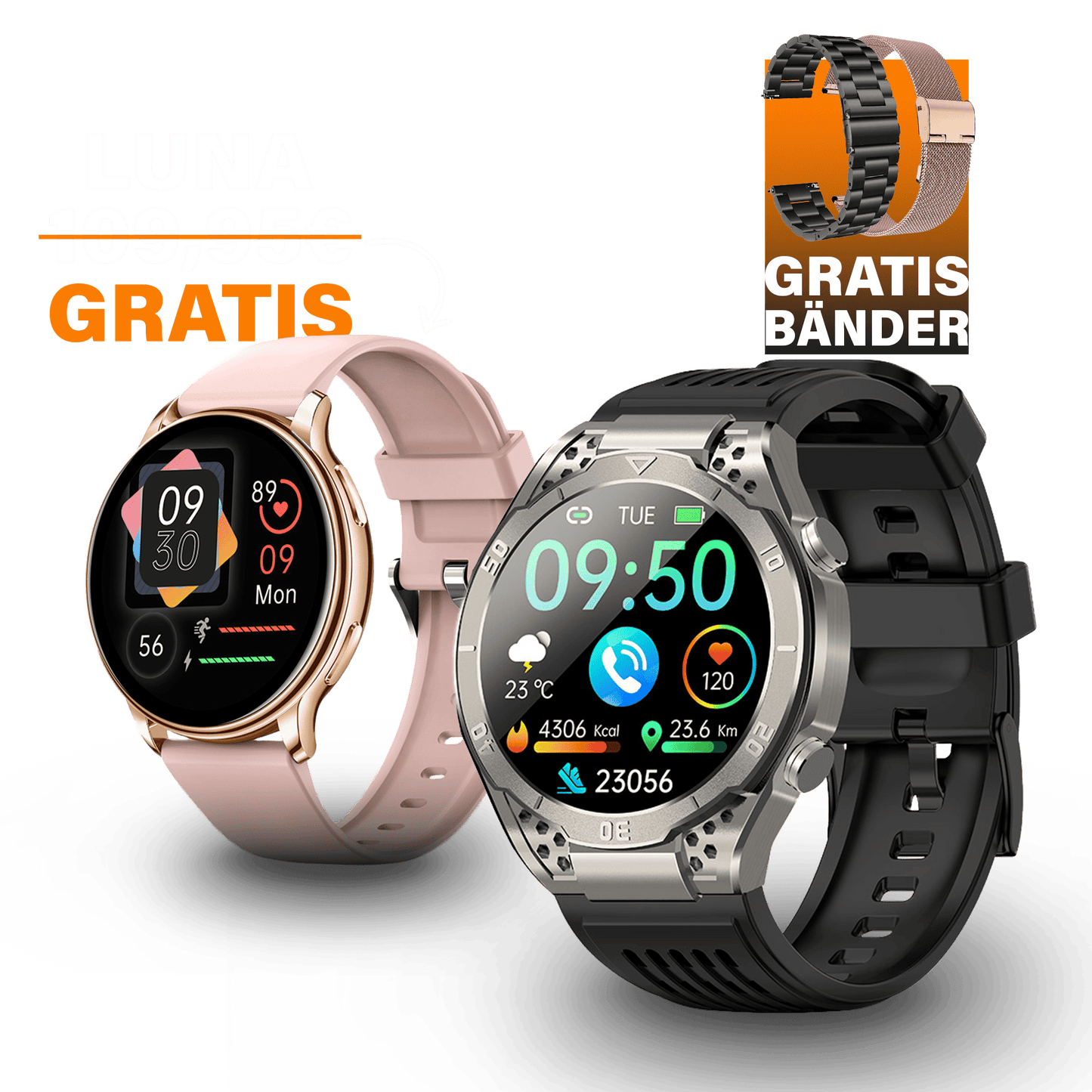 Apollo + Gratis Luna Smartwatch