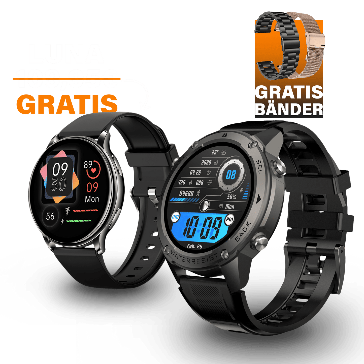 Odin + Gratis Luna Smartwatch