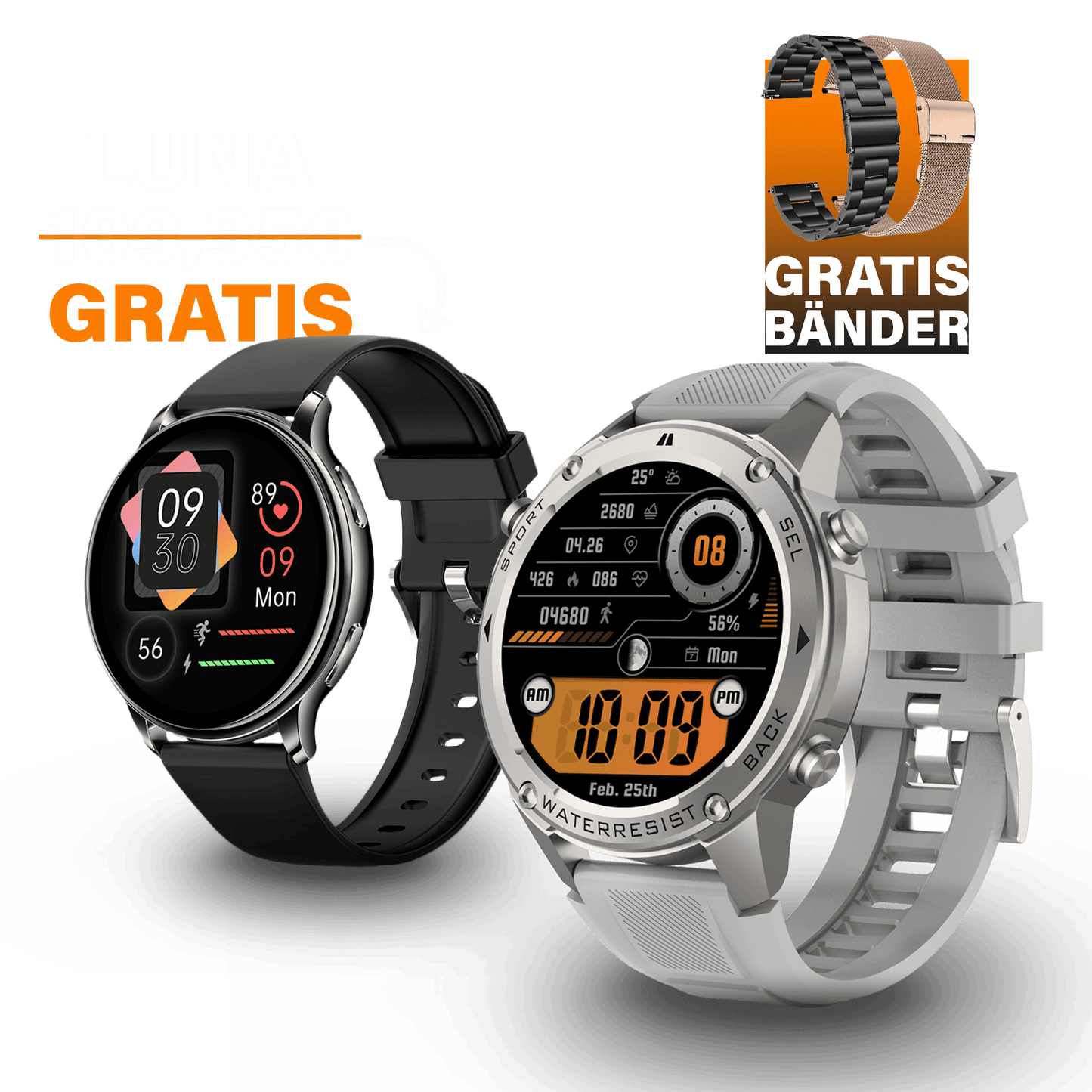 Odin + Gratis Luna Smartwatch