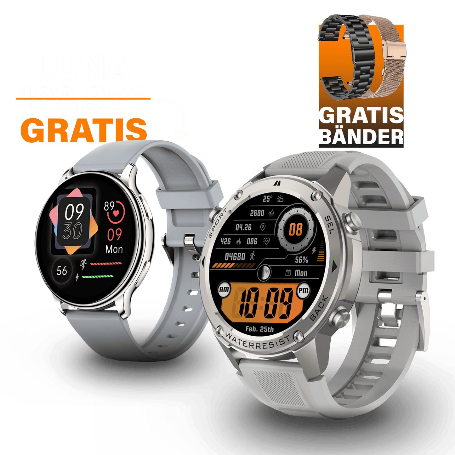 Odin + Gratis Luna Smartwatch