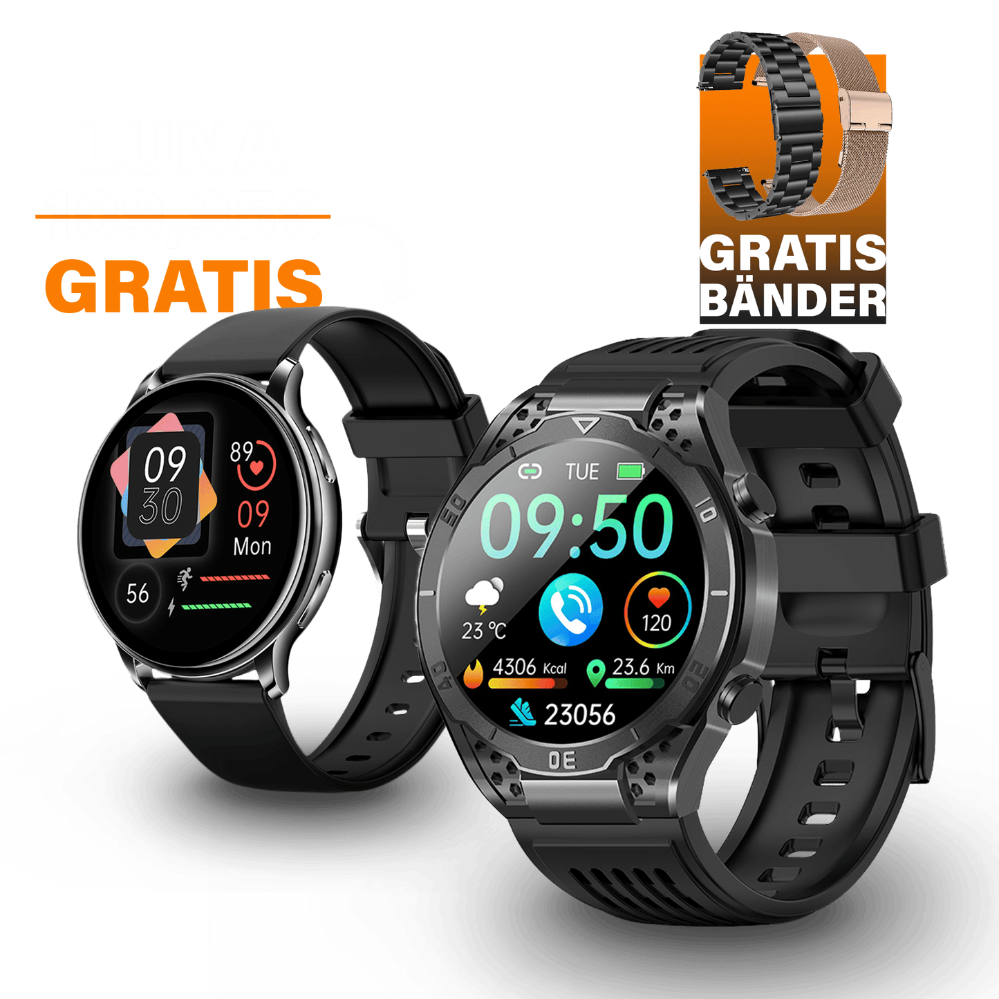 Apollo + Gratis Luna Smartwatch