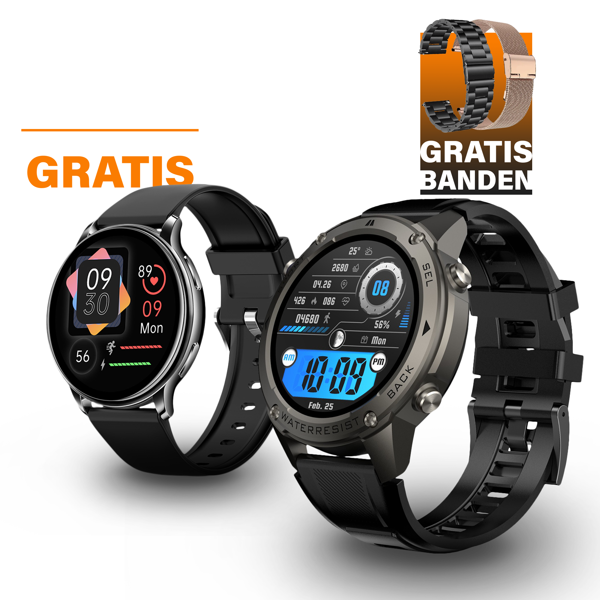Odin met Gratis Luna Smartwatch