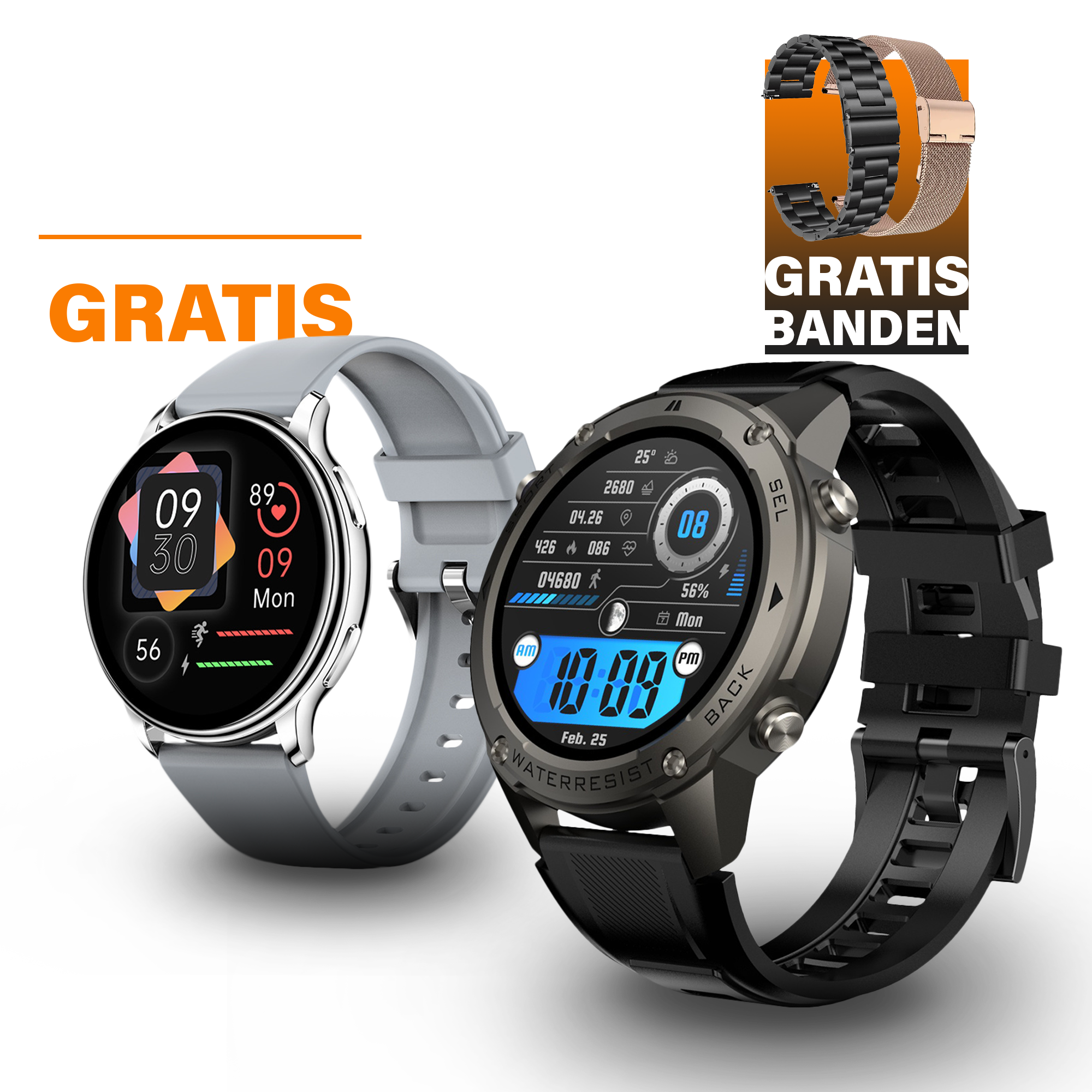Odin met Gratis Luna Smartwatch