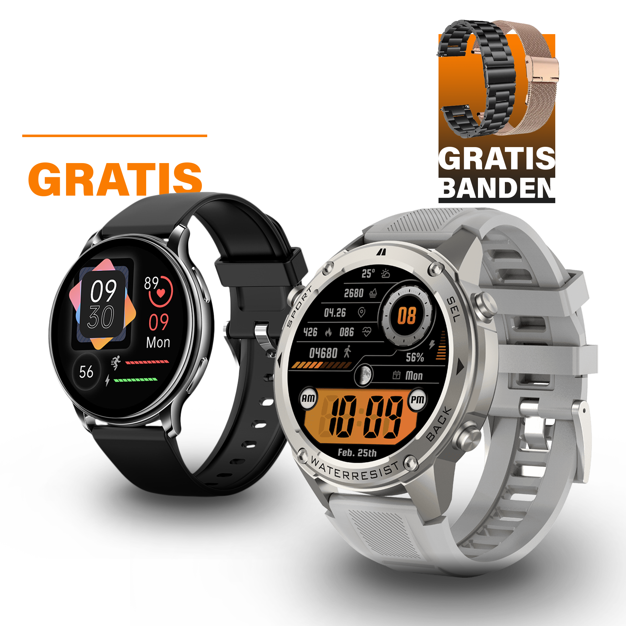 Odin met Gratis Luna Smartwatch