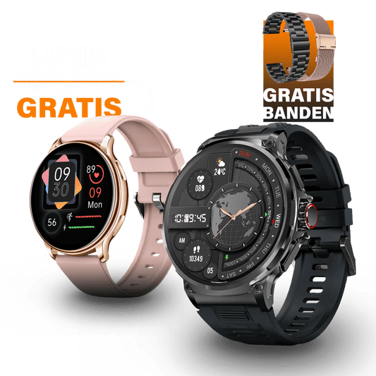 Zeus met Gratis Luna Smartwatch