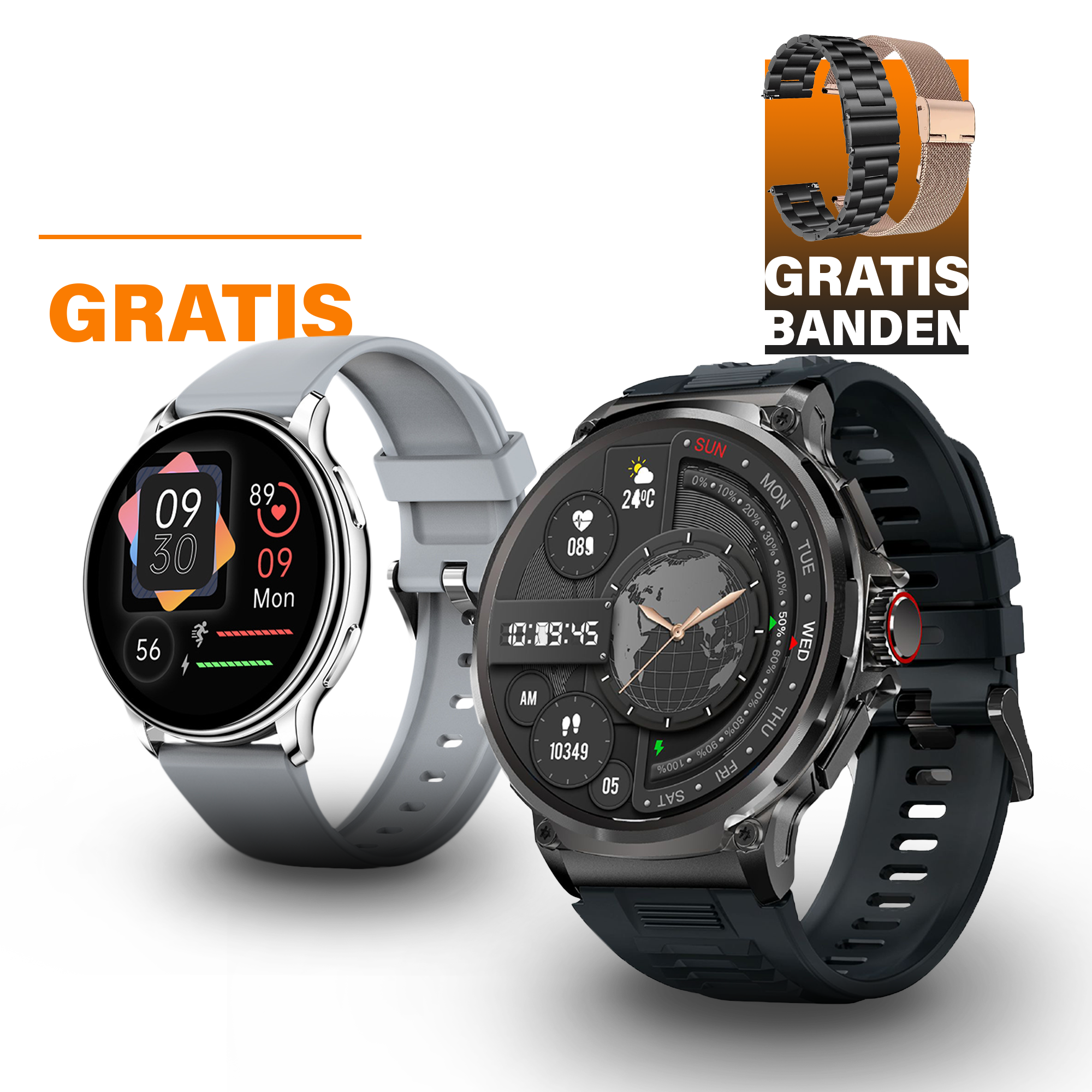 Zeus met Gratis Luna Smartwatch