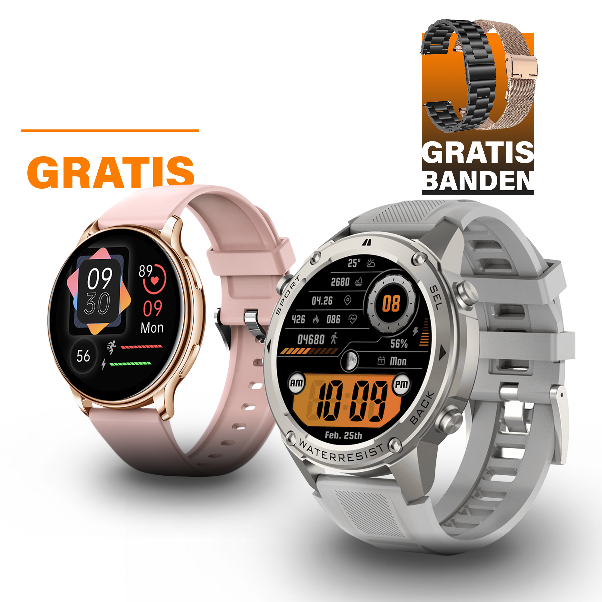Odin met Gratis Luna Smartwatch