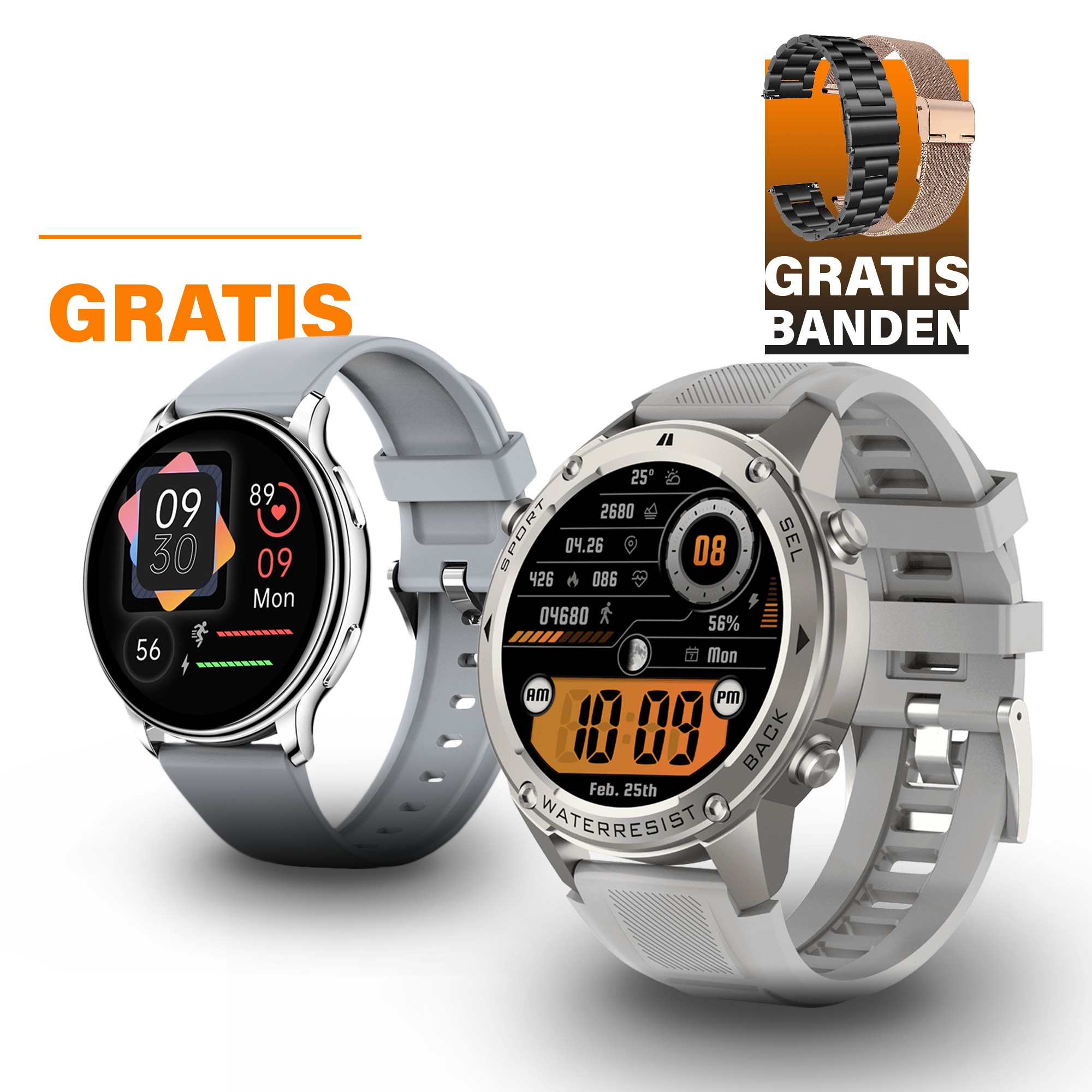 Odin met Gratis Luna Smartwatch