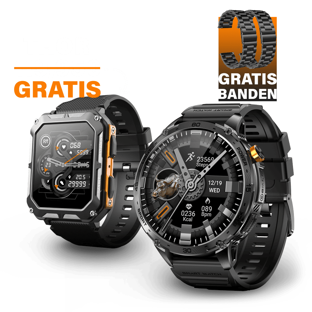 Zeus 2.0 met Gratis Smartwatch