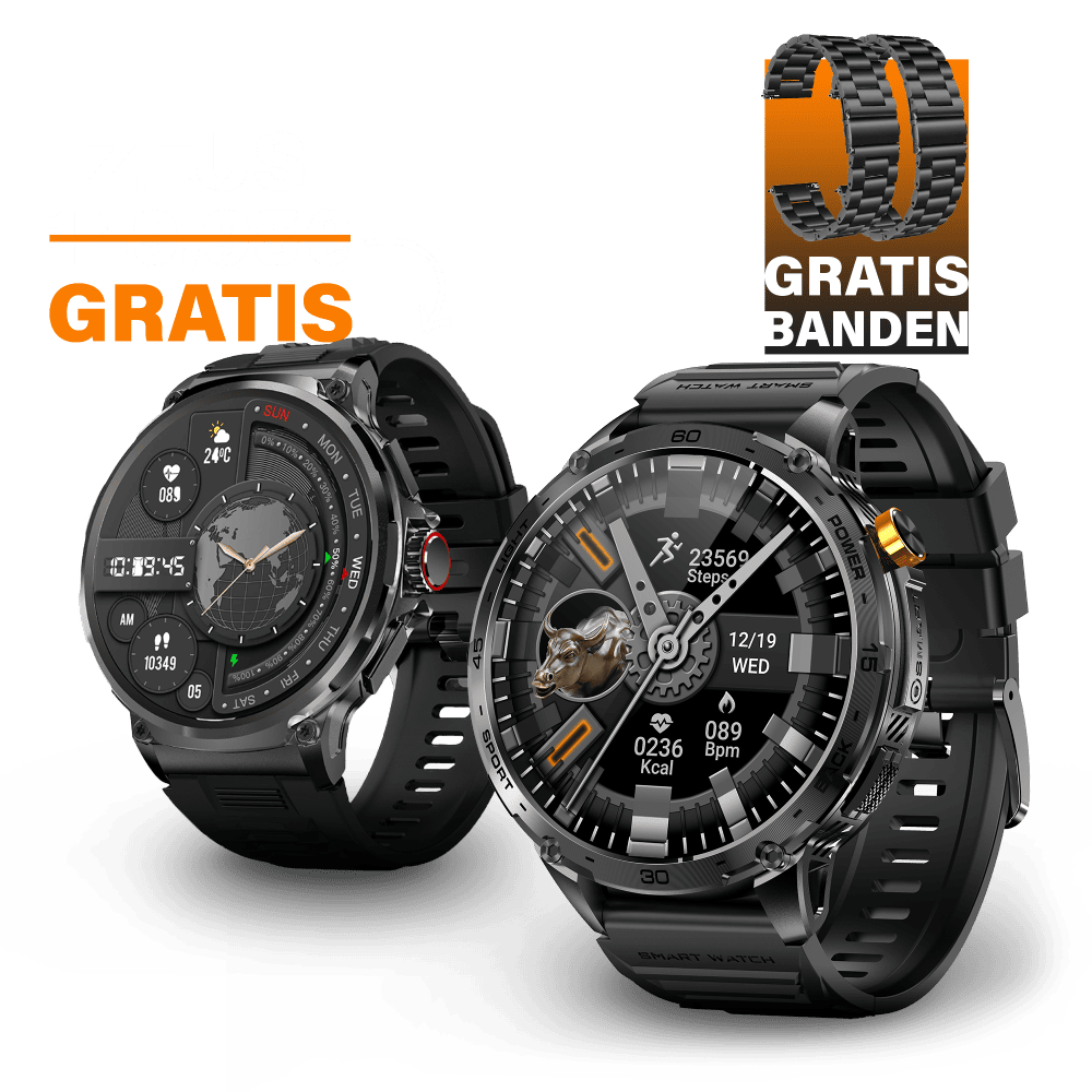 Zeus 2.0 met Gratis Smartwatch