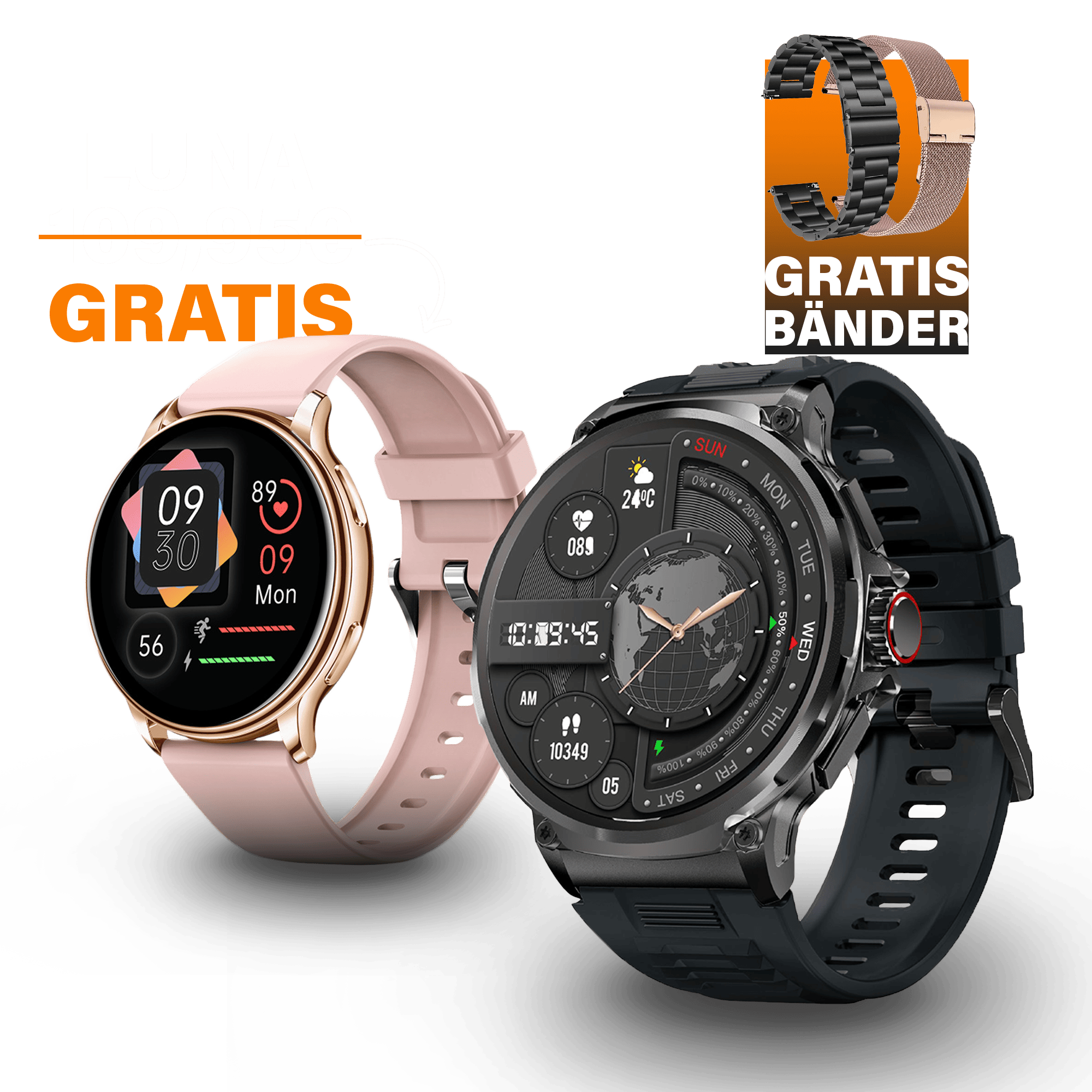 Zeus + Gratis Luna Smartwatch