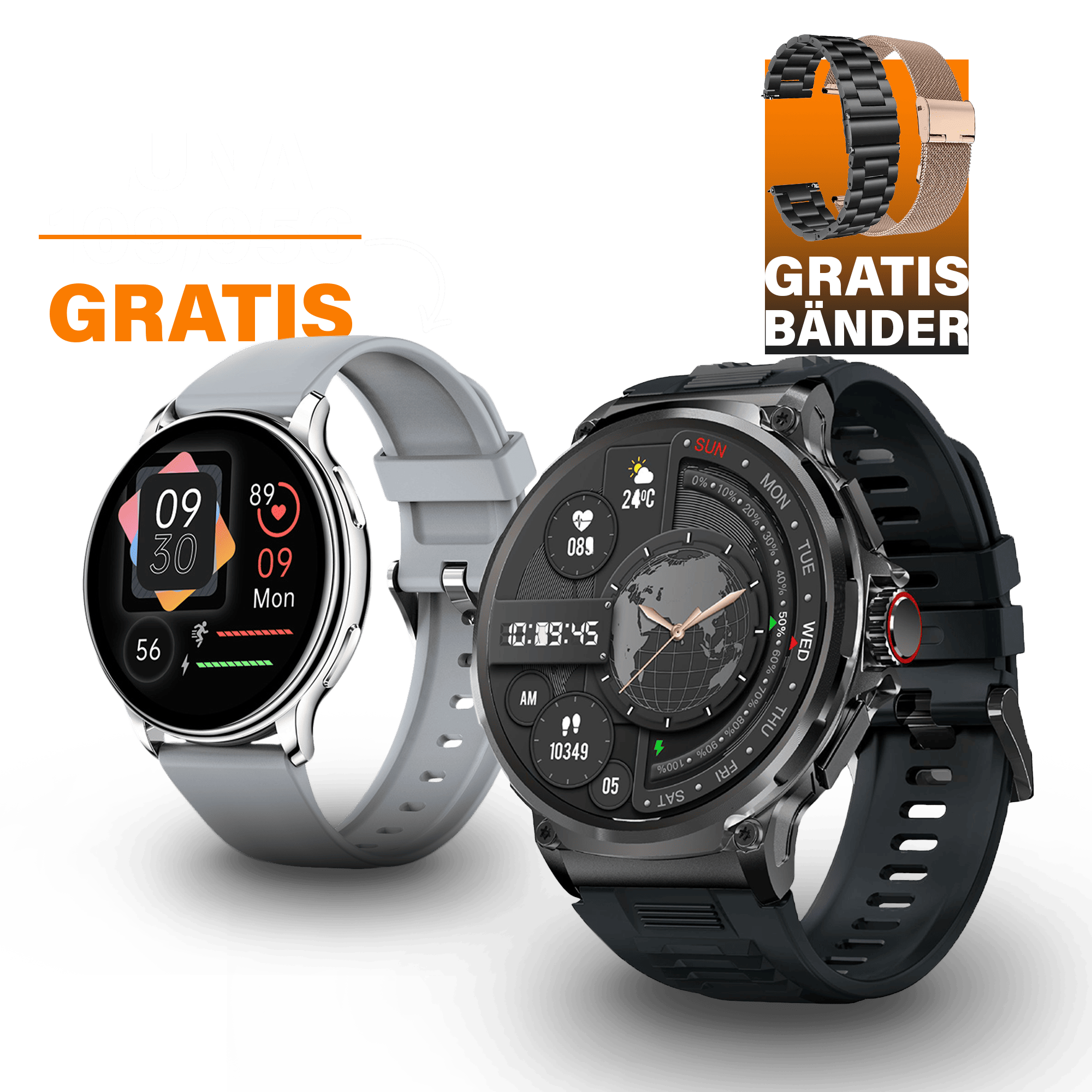 Zeus + Gratis Luna Smartwatch