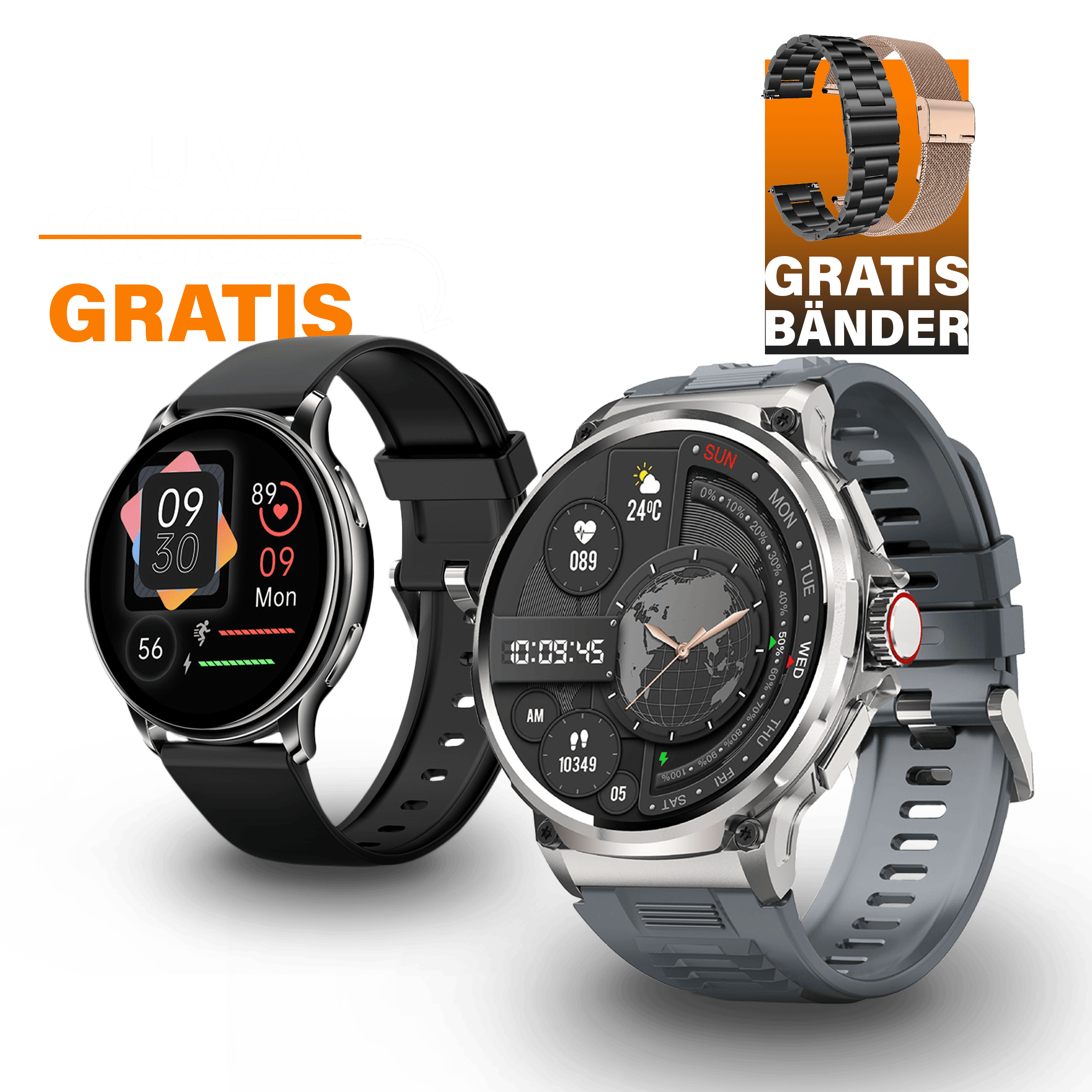 Zeus + Gratis Luna Smartwatch