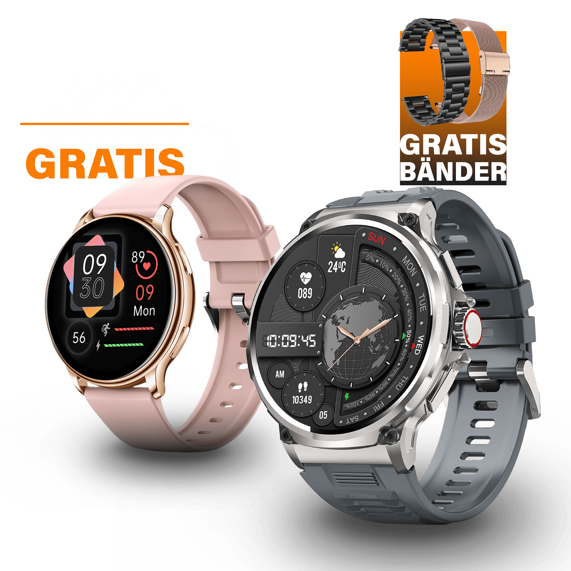 Zeus + Gratis Luna Smartwatch