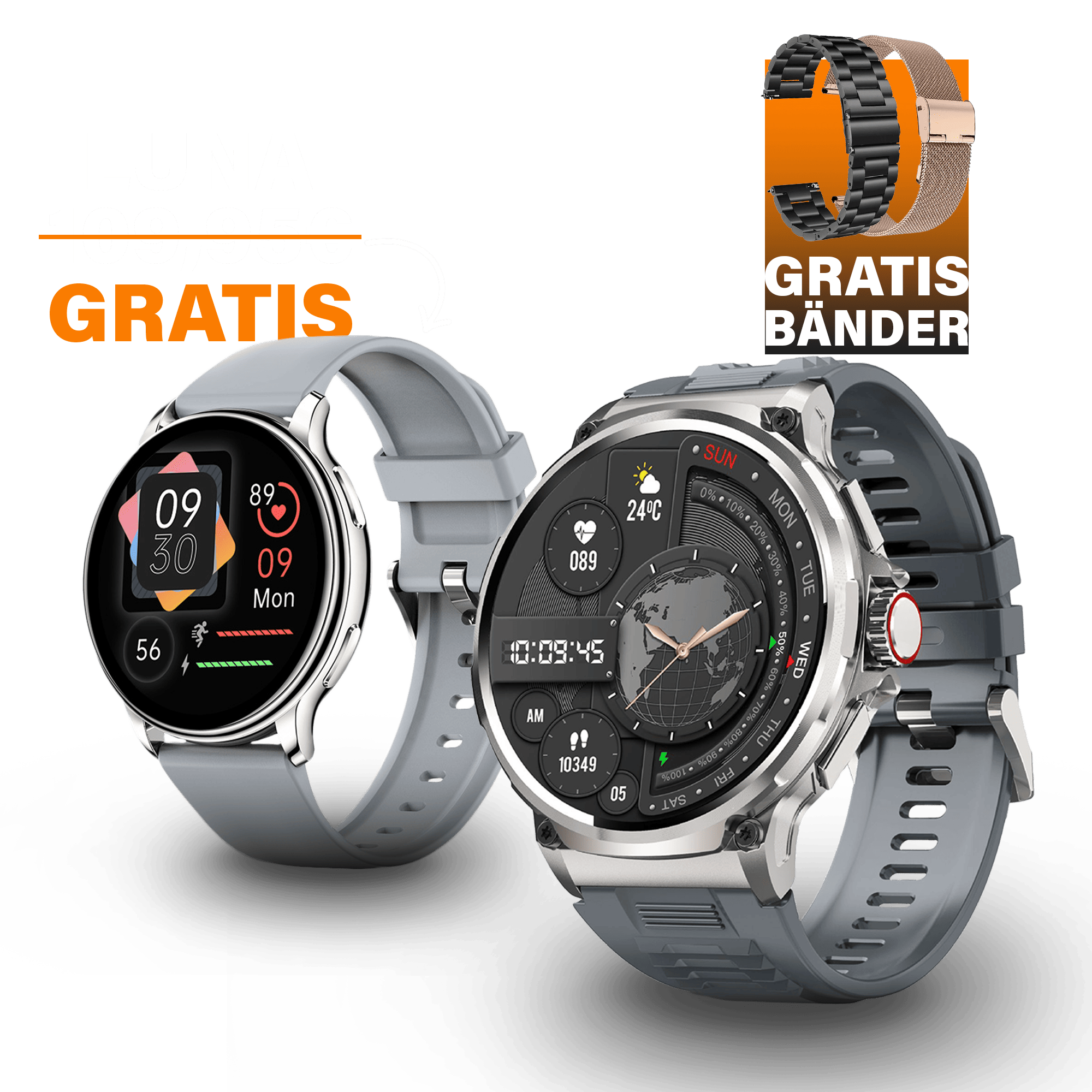 Zeus + Gratis Luna Smartwatch
