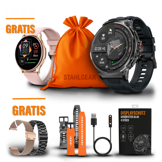 Zeus Zubehör Packet + Gratis Frauen Smartwatch