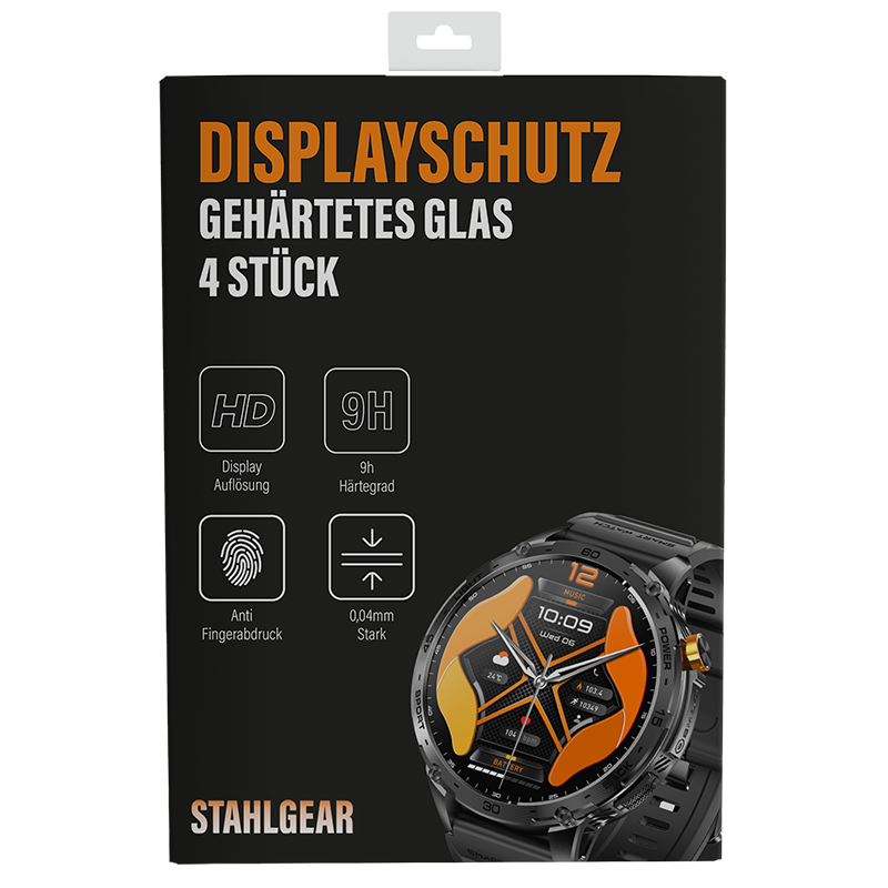 4x Displayschutz - Zeus 2.0
