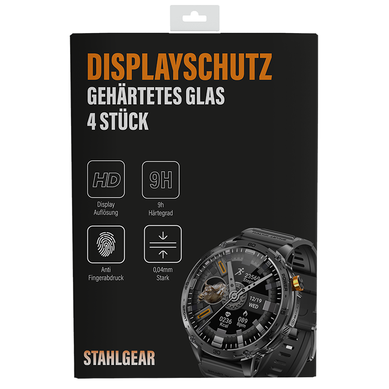 4x Displayschutz - Zeus 2.0