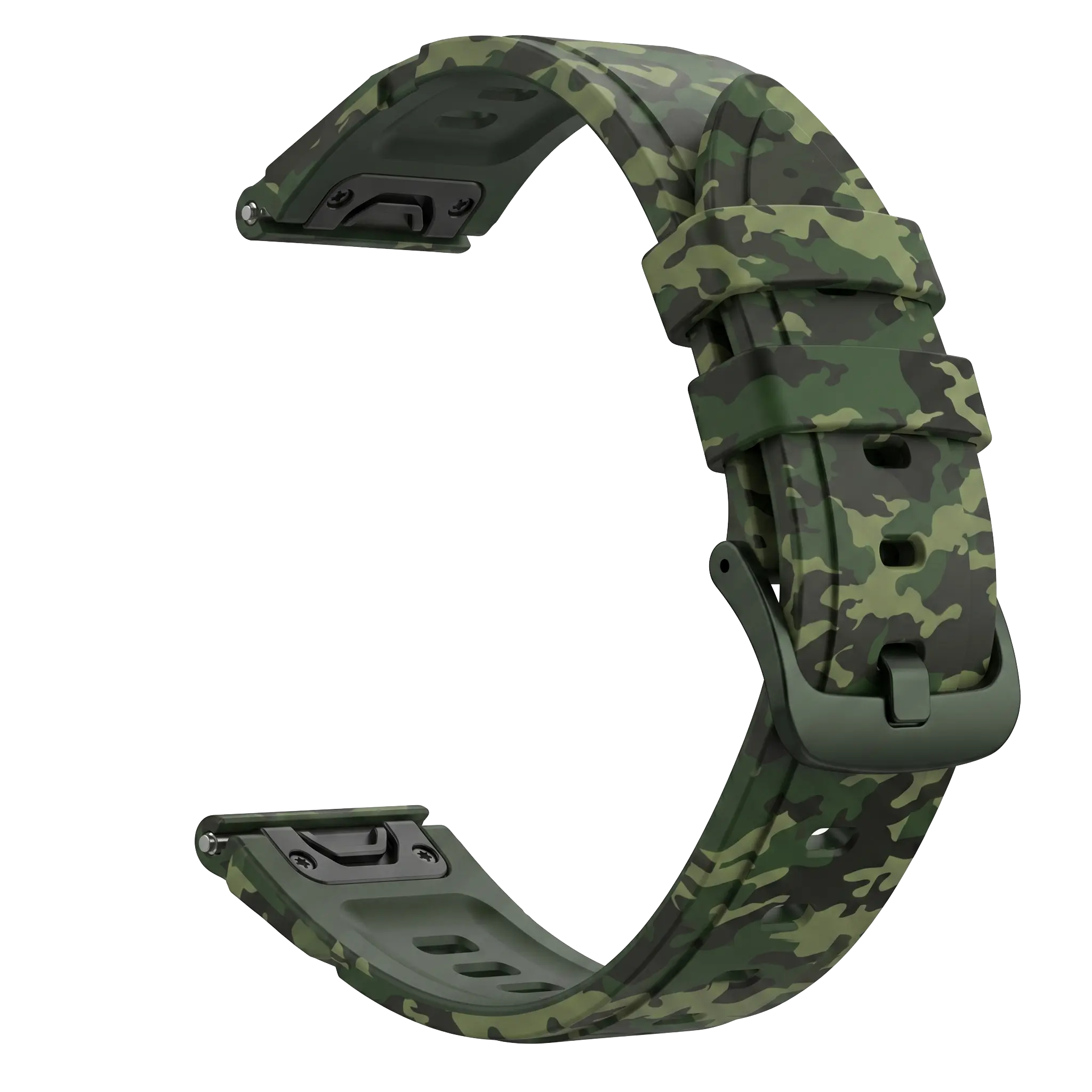 Siliconen camouflageband - Groen