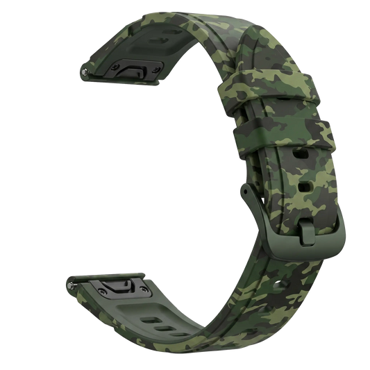 Siliconen camouflageband - Groen
