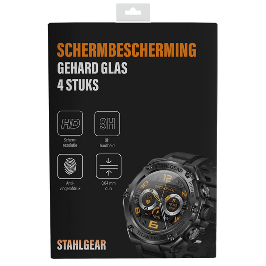 4x Schermbescherming - Titan Pro