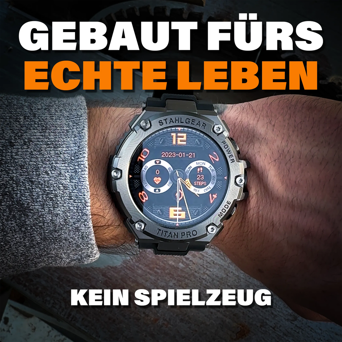 Titan Pro + Gratis Frauen Smartwatch