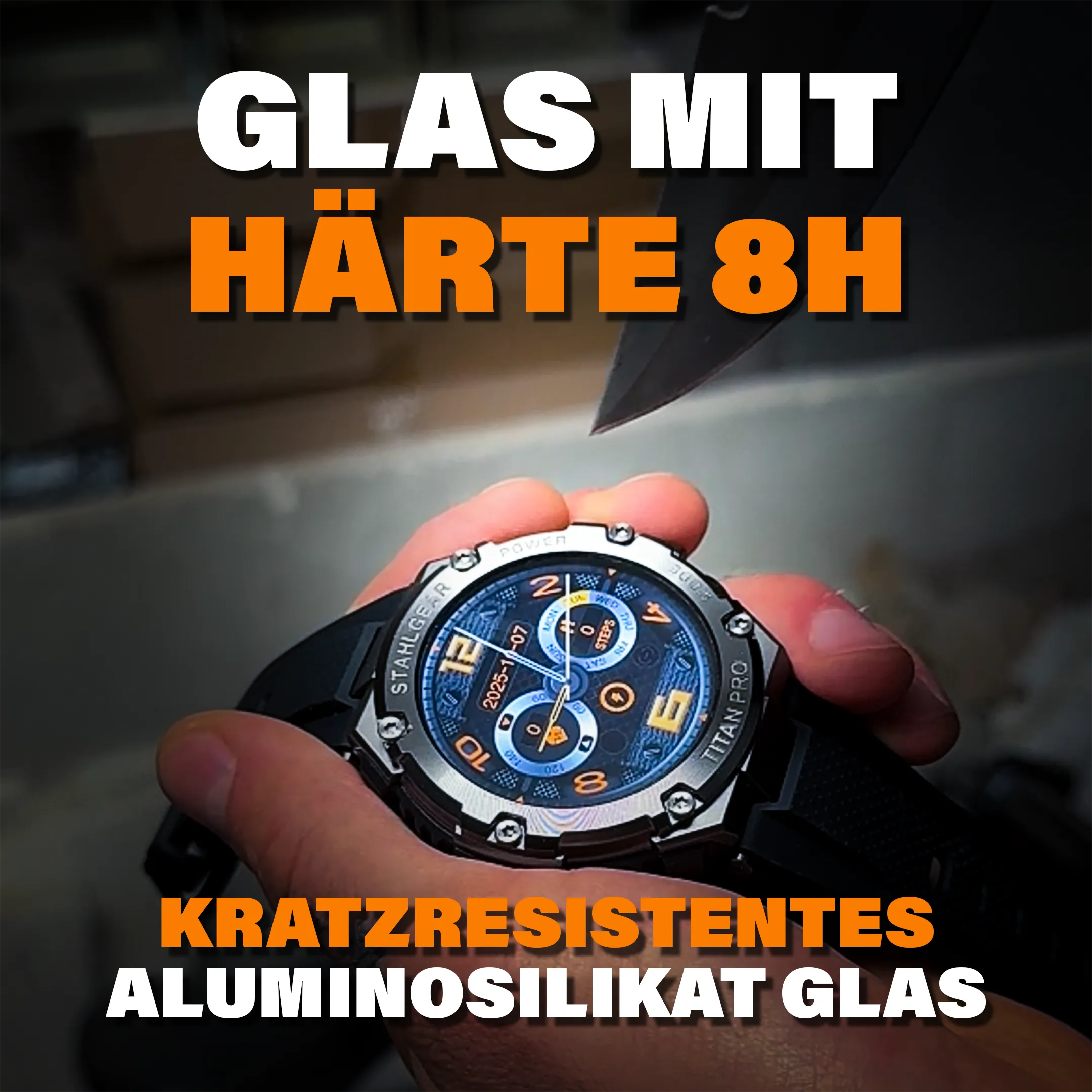 Titan Pro Zubehör Packet + Gratis Frauen Smartwatch