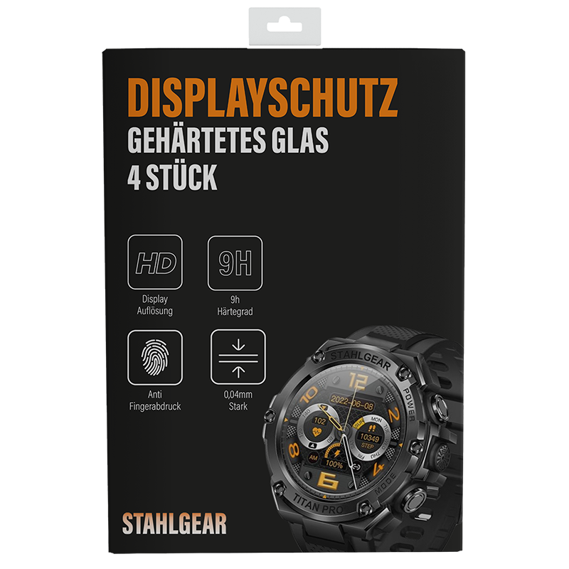 Titan Pro - 4x Displayschutz