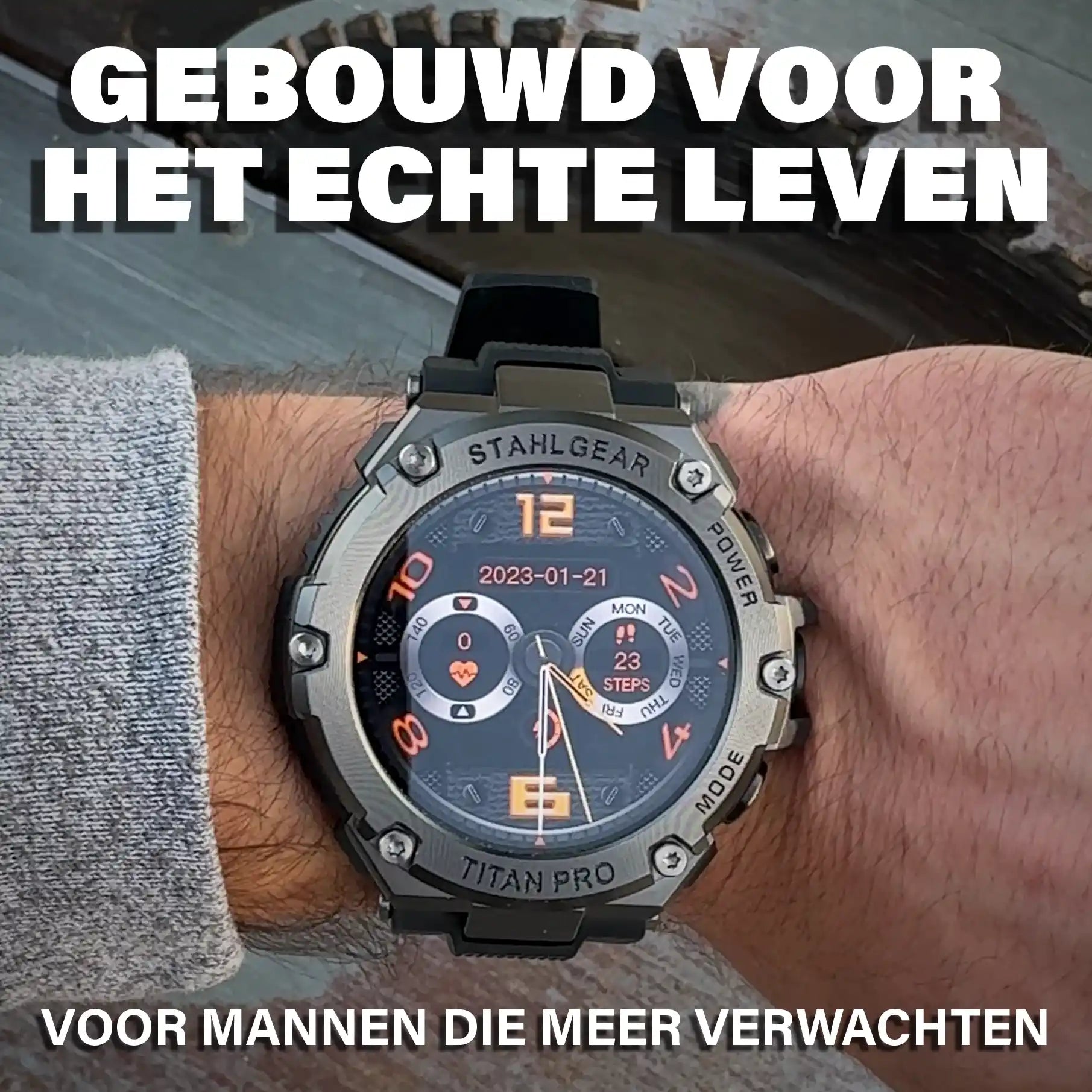 Titan Pro met Gratis Smartwatch
