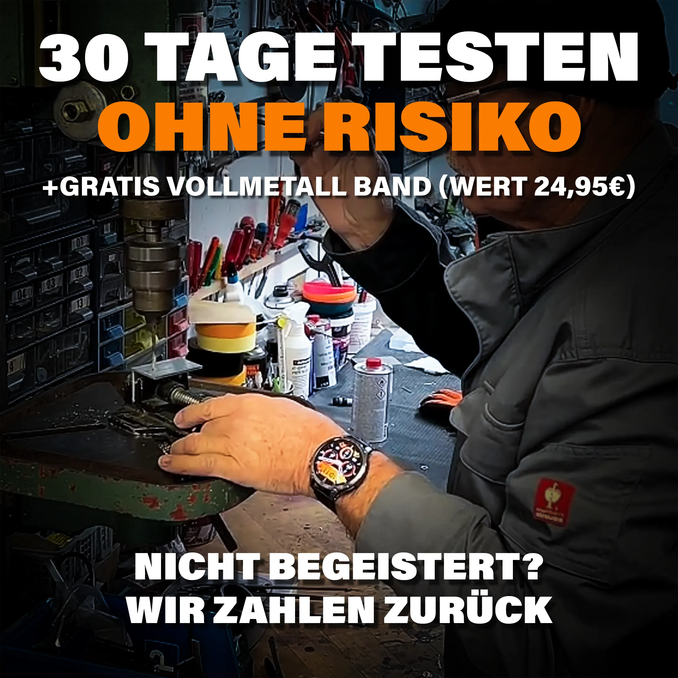 Zeus 2.0 Zubehör Packet + Gratis Frauen Smartwatch