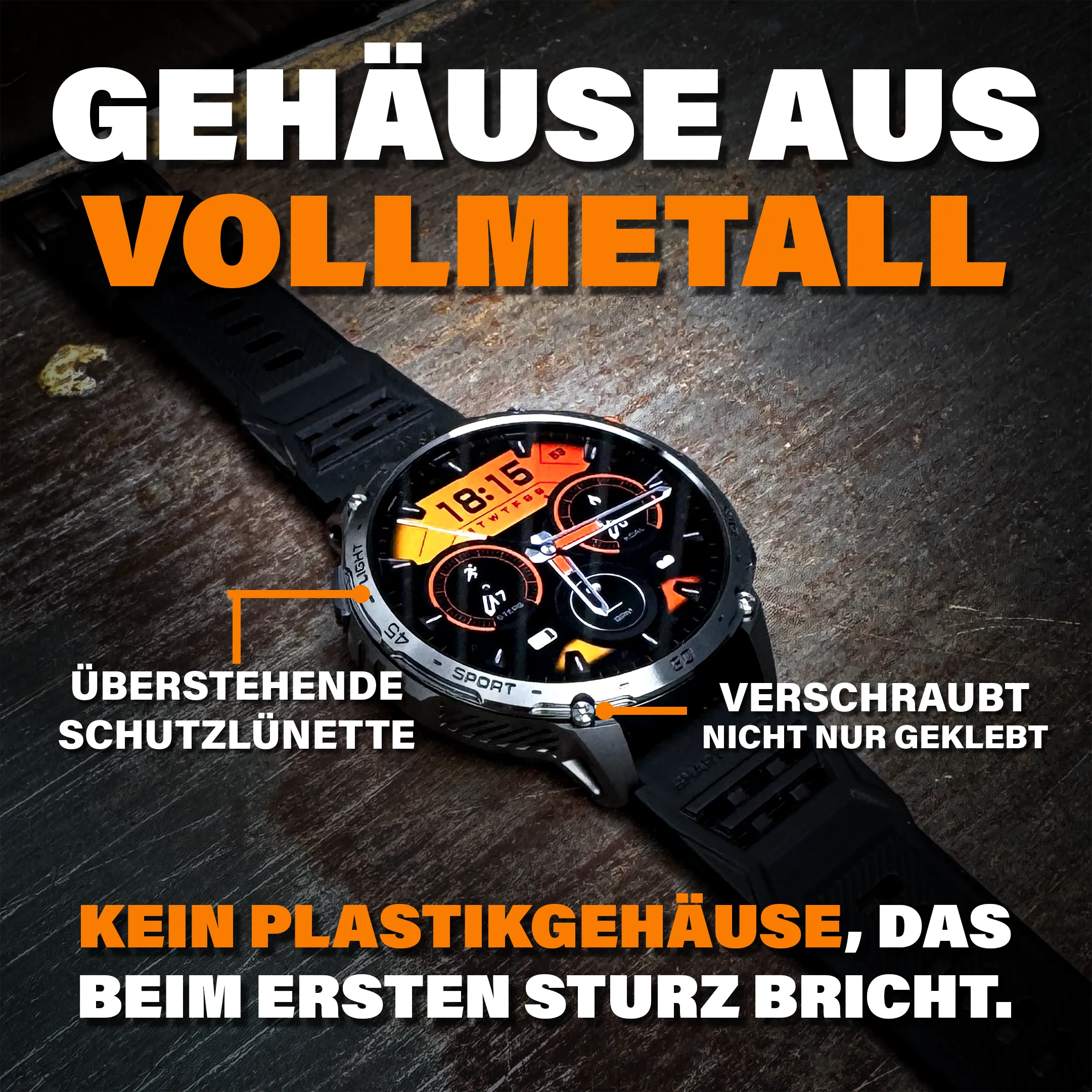 Zeus 2.0 Zubehör Packet + Gratis Smartwatch