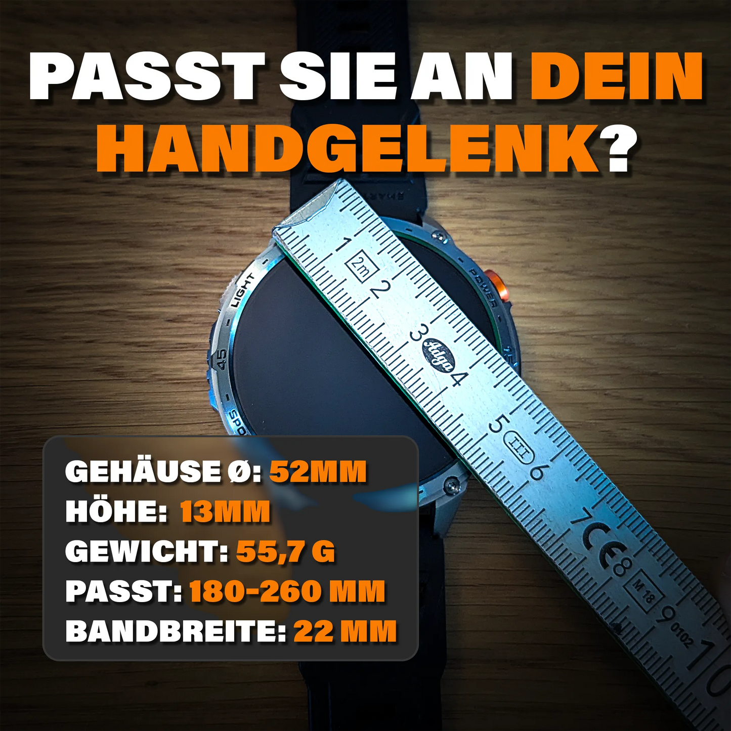Zeus 2.0 Smartwatch - Das Original