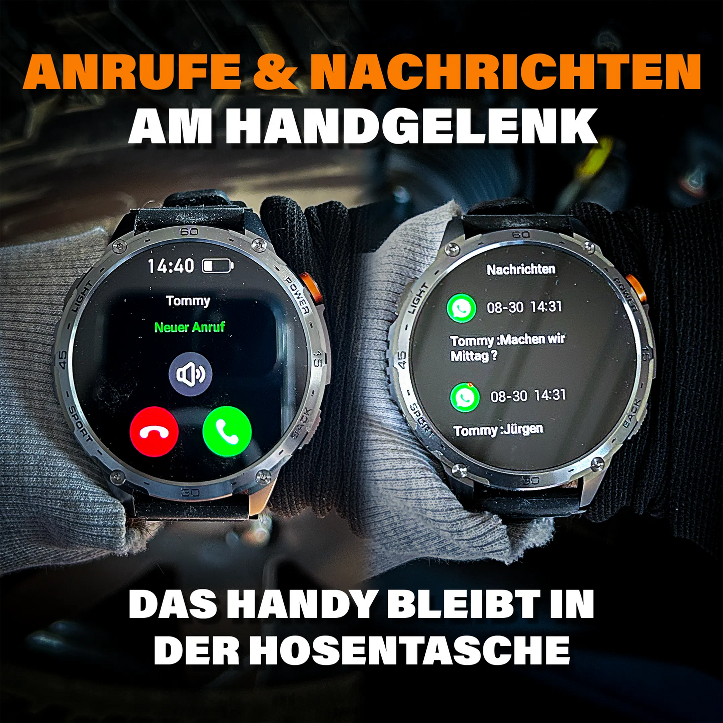 Zeus 2.0 Smartwatch - Das Original