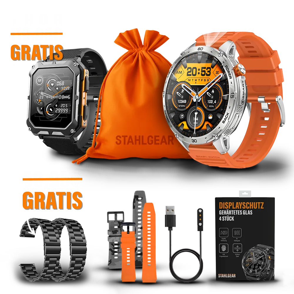 Zeus 2.0 Zubehör Packet + Gratis Smartwatch