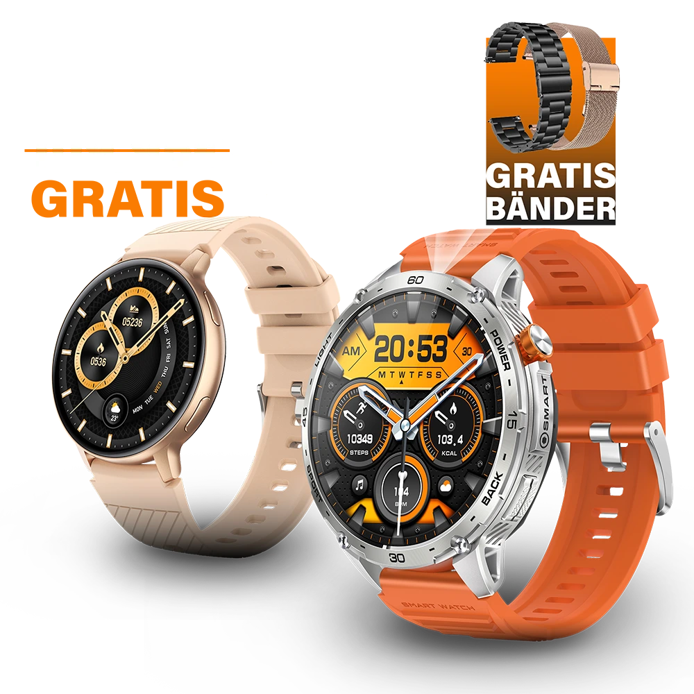 Zeus 2.0 + Gratis Frauen Smartwatch