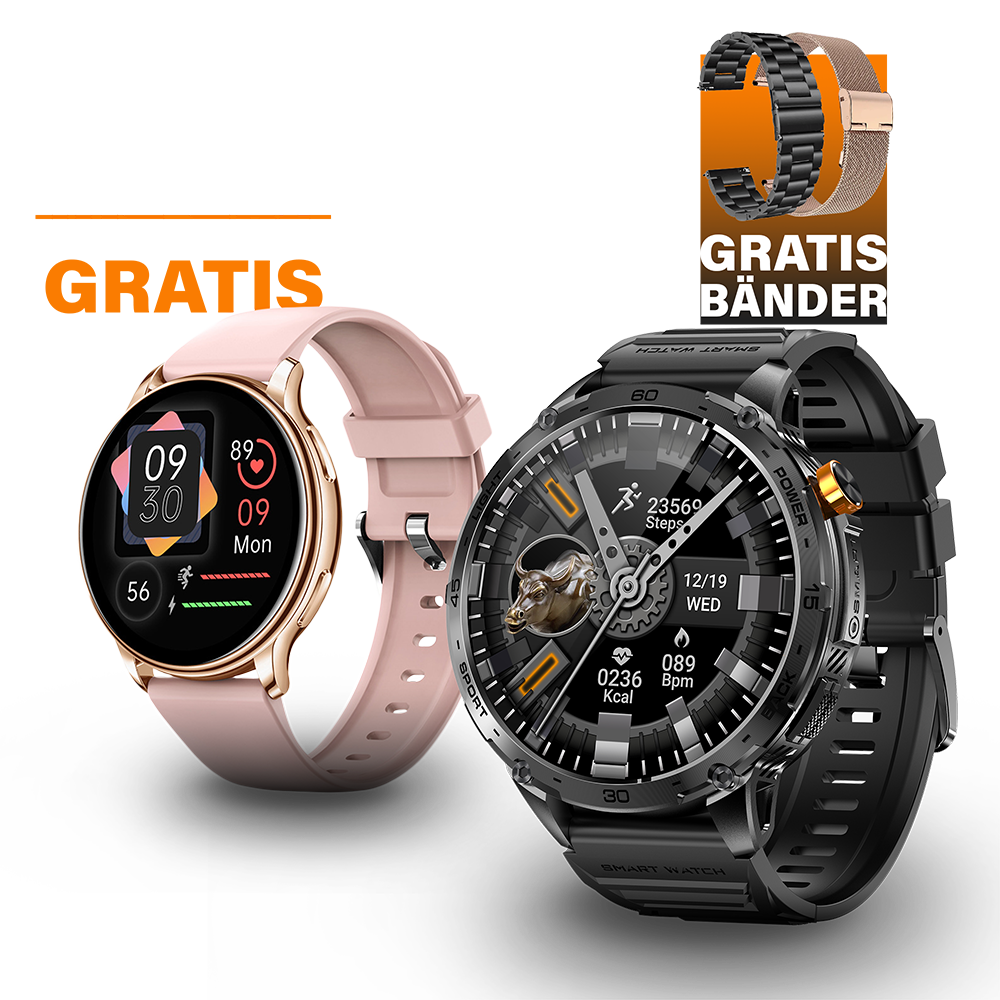 Zeus 2.0 + Gratis Frauen Smartwatch