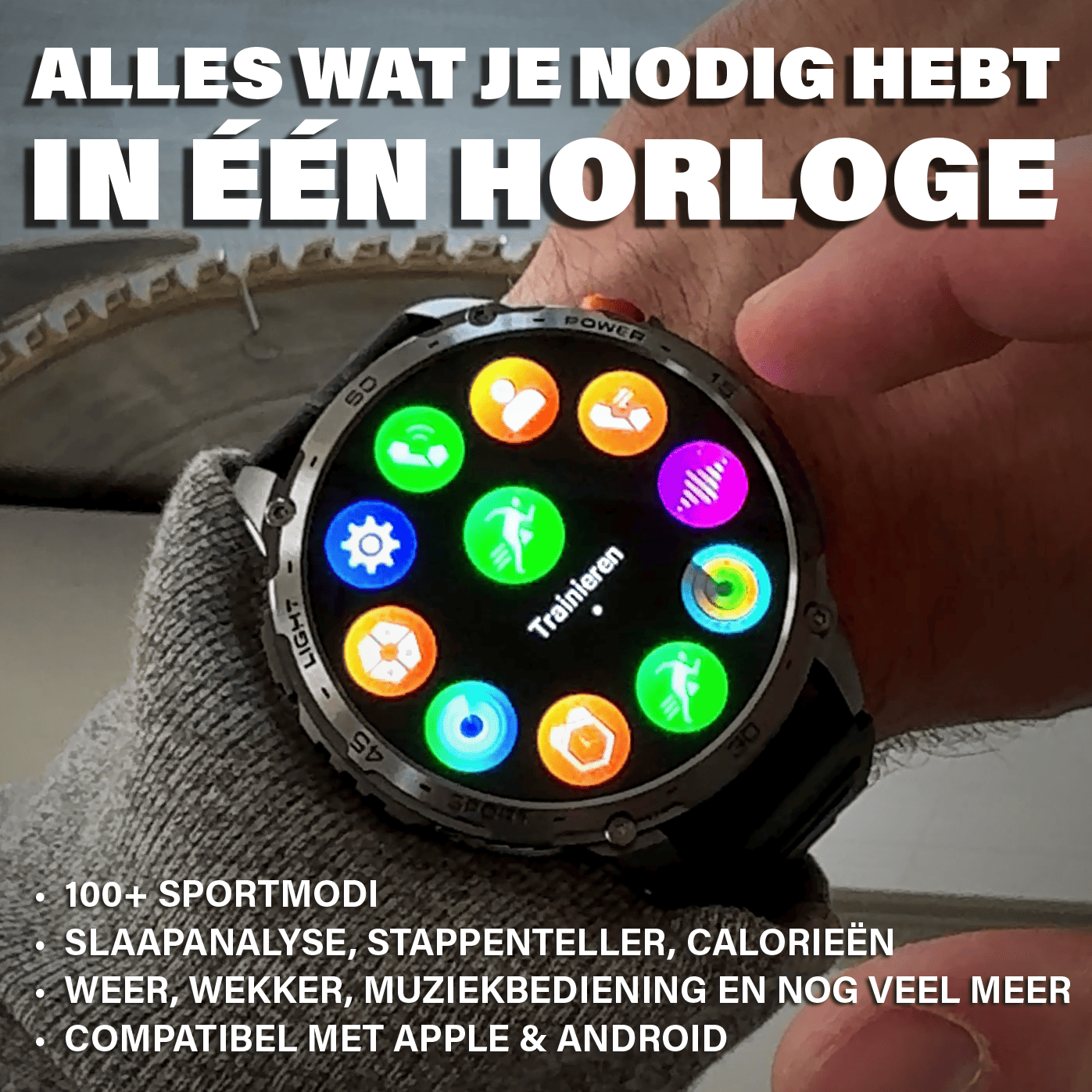 Zeus 2.0 - De meest robuuste smartwatch