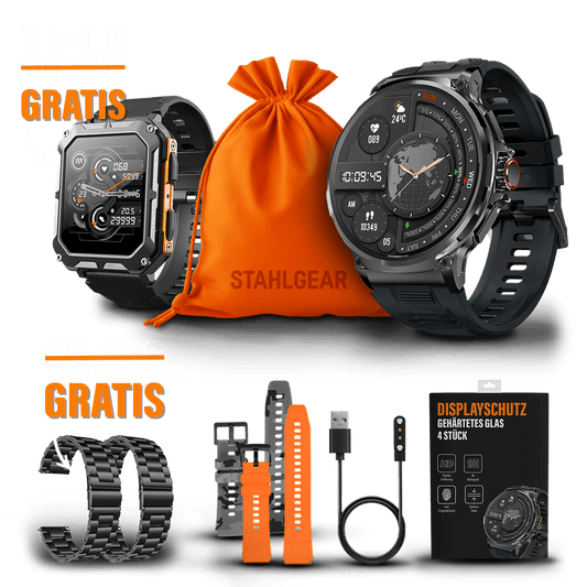 Zeus Zubehör Packet + Gratis Smartwatch