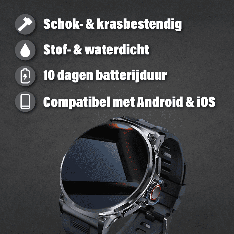 Zeus met Gratis Luna Smartwatch